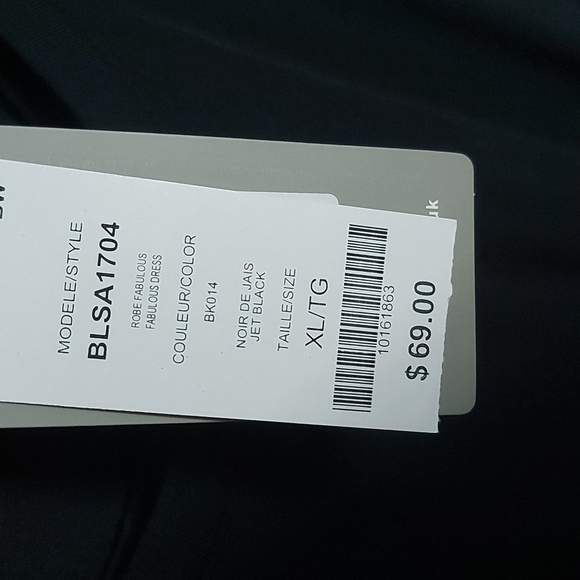 NWT Bench Jet Black Fabulous Dress - XL - Picture 6 of 13